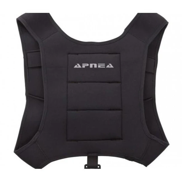 Apnea Sırt Ağırlık Yeleği Siyah - 2