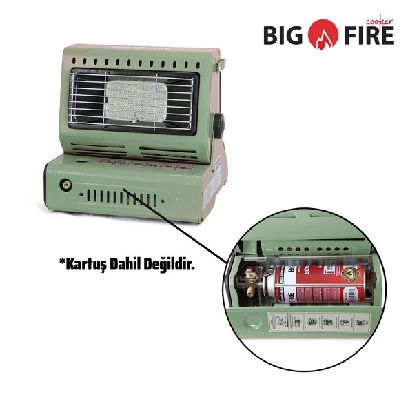 Big Fire Maxi Portatif Kamp Sobası - 12