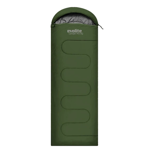 Evolite Camper Pro SQ Uyku Tulumu 0ºC  HAKİ Right - 6