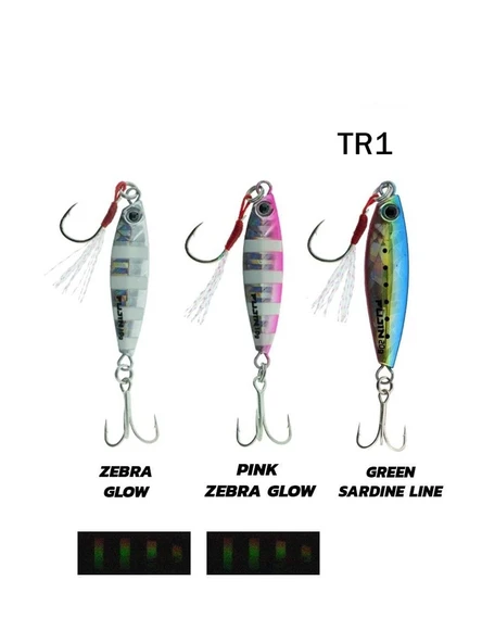 Fujin Jig-X Trio 3lü Micro Jig Yem  TR1 7 Gr