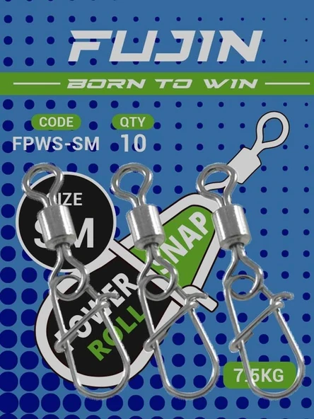 Fujin Power Roll Snap Klips - 10