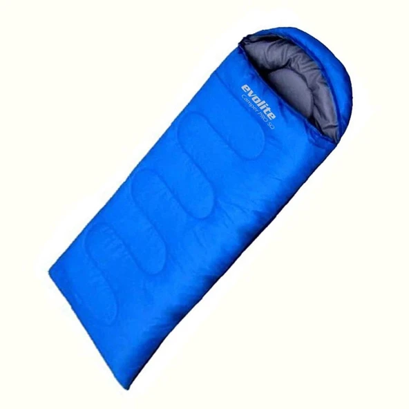 Evolite Camper Pro SQ Uyku Tulumu 0ºC MAVİ Left - 9