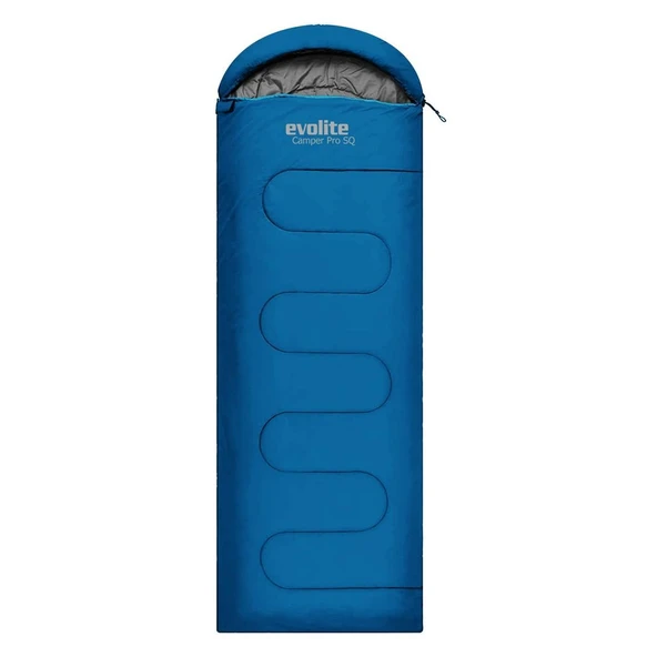 Evolite Camper Pro SQ Uyku Tulumu 0ºC MAVİ Left - 5