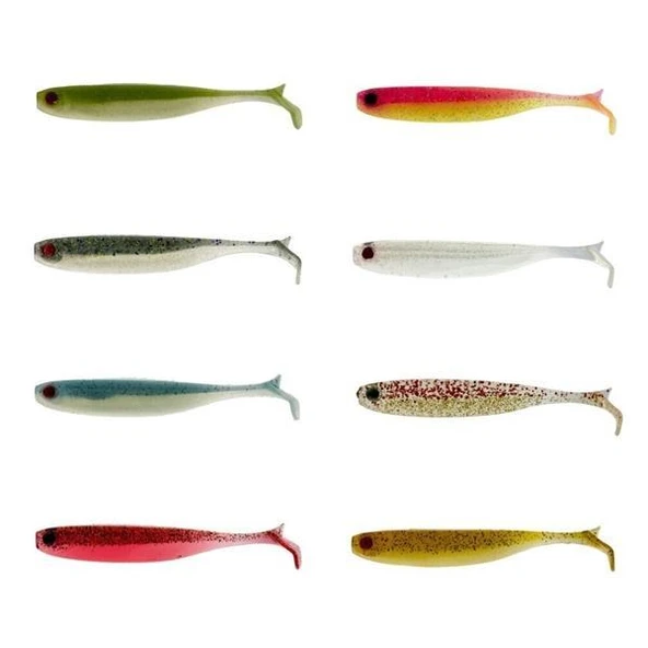 Mustad Mezashi Z-Tail Minnow 90 mm 5.7 gr Silikon Yem - Resim 8
