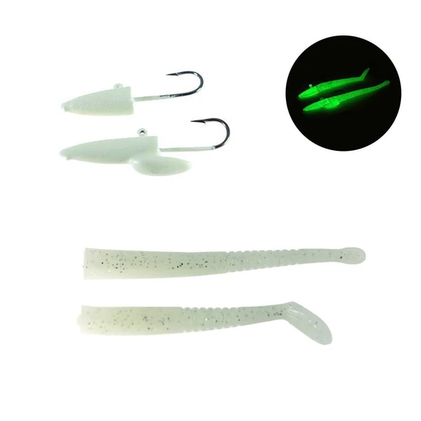 Fujin Micro Sandeel Kit 1+1.5+5 Silikon Yem - Resim 9