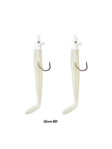 Fujin Zand Eel 11cm 7gr-14gr Double Body+Head Silikon Balık - Resim 6