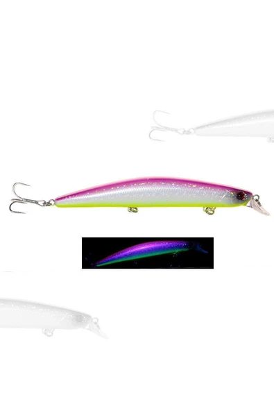 Fujin Z-Bass Minnow 125F 12.5 cm 21 gr Maket Balık - Resim 4