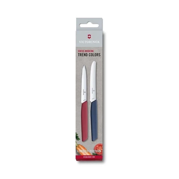 Victorinox 6.9096.2L Swiss Modern 2li Bıçak Seti 2022 Limitli Üretim - 4