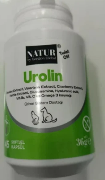 Natur Urolin Kedi Köpek Idrar Sağlığı Destek 45 Tablet