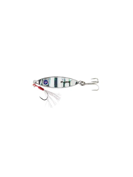 Fujin UFO Micro Jig Yem  Blue Pink Zebra Glow 6 Gr - 4