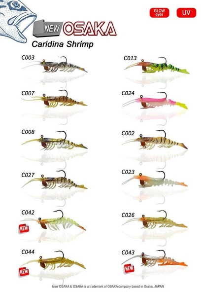 Osaka Caridina Shrimp 7.62 cm 6.5 gr Silikon Karides Yem - Resim 2