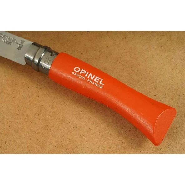 Opinel Inox No 7 Gürgen Saplı Paslanmaz Çelik Çakı - 10