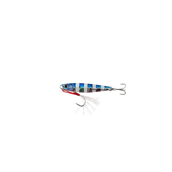Fujin Jig-X Jigging Jig Yem  Blue Pink Zebra Glow 20 Gr