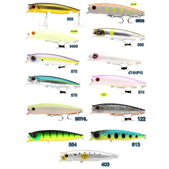 Usami Combo Pop 100F 12.1Gr Popper Suni Yem - 2