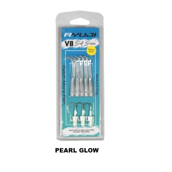 Ryuji V8 8cm 5.5gr Silikon Yem - 8