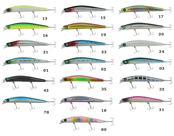 Kendo Haryu Minnow 14.8Gr 12.5Cm Floating Suni Yem - Resim 2