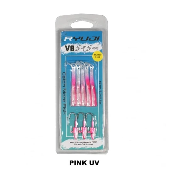 Ryuji V8 8cm 5.5gr Silikon Yem - 10
