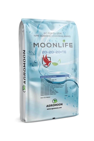 Argomoon Moonlife 20-20-20+Me NPK Sıvı Damlama Gübresi 15 Kg