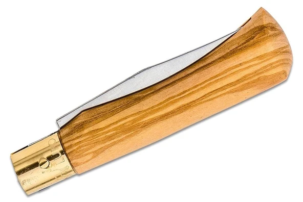 Antonini Old Bear Classical Carbon Olive 19cm (M) Çakı - Resim 4