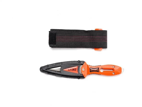 Apnea Sting Paslanmaz SuAltı Dalış Bıçağı + Kol Bandı - 6