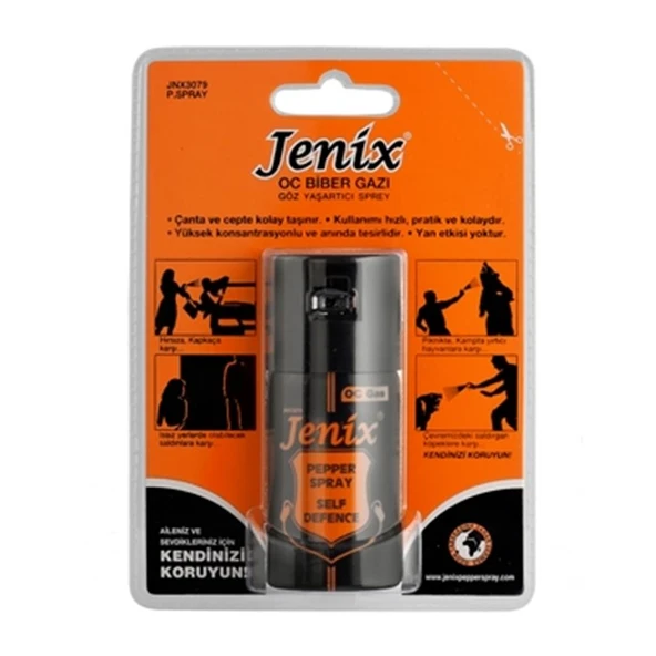 Jenix OC Biber Gazı Göz Yaşartıcı Sprey - 3