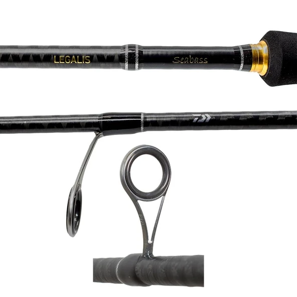Daiwa New Legalis Seabass 210m 10-35gr 2 Parça Olta Kamışı - 4