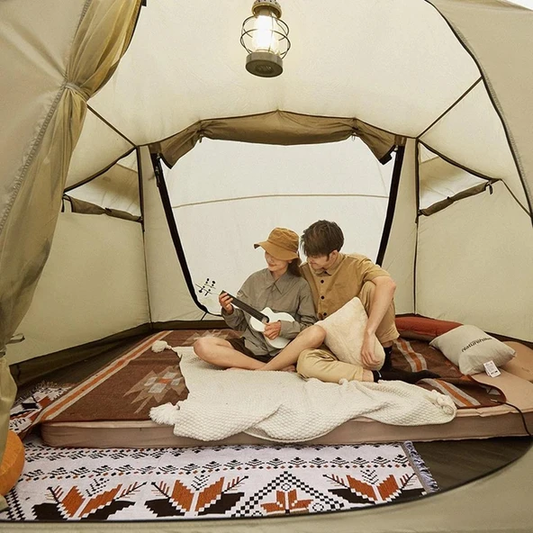 Naturehike Glamping UPF50+ Aries Beta 4-6 Kişilik Tünel Çadır - 6