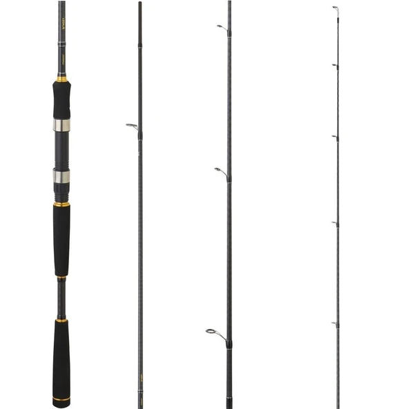Daiwa New Legalis Seabass 210m 10-35gr 2 Parça Olta Kamışı - 2