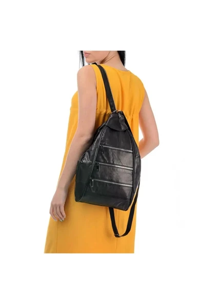 Hakiki Deri Akıllı Maymuncuk Sırt Çantası ürün görseli