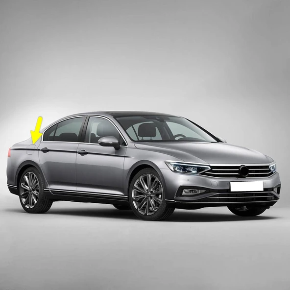 VW Passat B8.5 Sedan 2020-2023 Yakıt Depo Kapağı 3G5809857C 3G5809909A