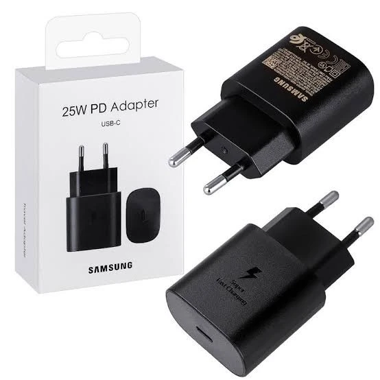 Samsung EP-TA800N 25W USB-C Hızlı Şarj Adaptörü Orjinal Siyah (Samsung Türkiye Garantili) - 1
