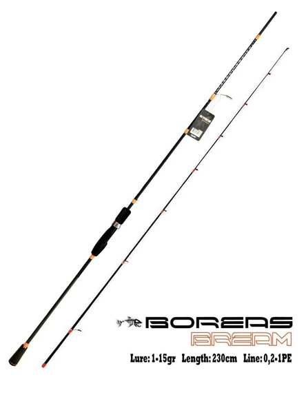 Fujin Boreas Bream 230cm 1-15gr Orange Lrf Kamışı FBSB-762KR
