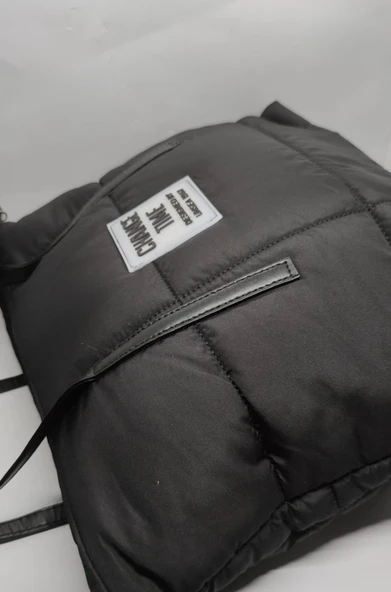 Change Time Şişme Bez Çanta - Resim 3