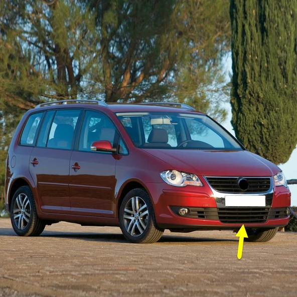 VW Touran 2007-2010 Ön Tampon Alt Orta Izgara 1T0853677