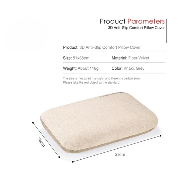 Naturehike 3D Anti-Slip Comfort Kaymaz Yastık Kılıfı - 4