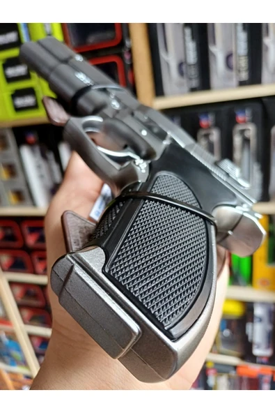 Oyuncak Kapsül Tabanca 22cm Ispanya Gonher  8 li Metal Oyuncak Silah Ürün Demir