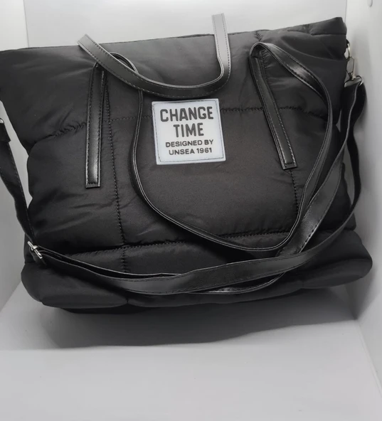 Change Time Şişme Bez Çanta ürün görseli