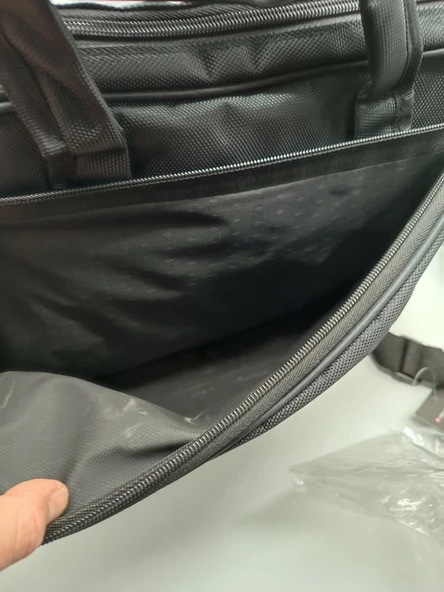 Orta Boy Leptop Bölmeli Güçlü Evrak Çantası - 4