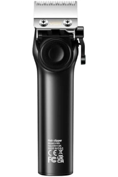 001 Profesyonel Berberler Için Karbon Çelik Bıçak Saç Kesme Makinesi 9000rpm, Led Ekran - 6