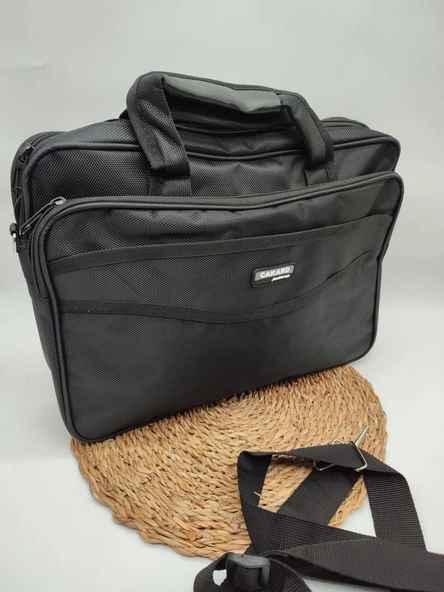 Orta Boy Leptop Bölmeli Güçlü Evrak Çantası - 5