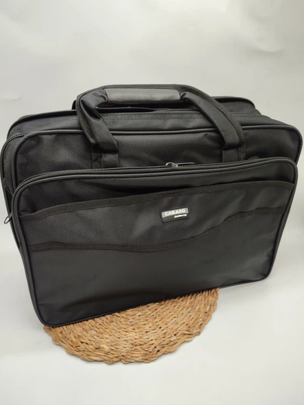 Büyük Boy Körüklü Leptop Bölmeli Güçlü Evrak Çantası - 5