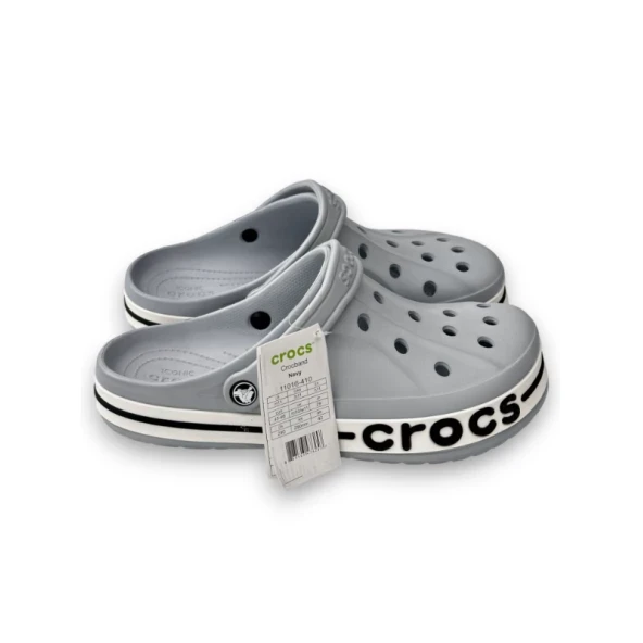 CROCS BAYABAND CLOG GRİ-SİYAH - 2