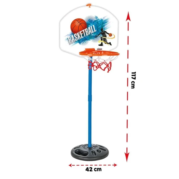 Nessiworld  03 394 Pilsan Magic Basketbol Seti Ayaklı - 7