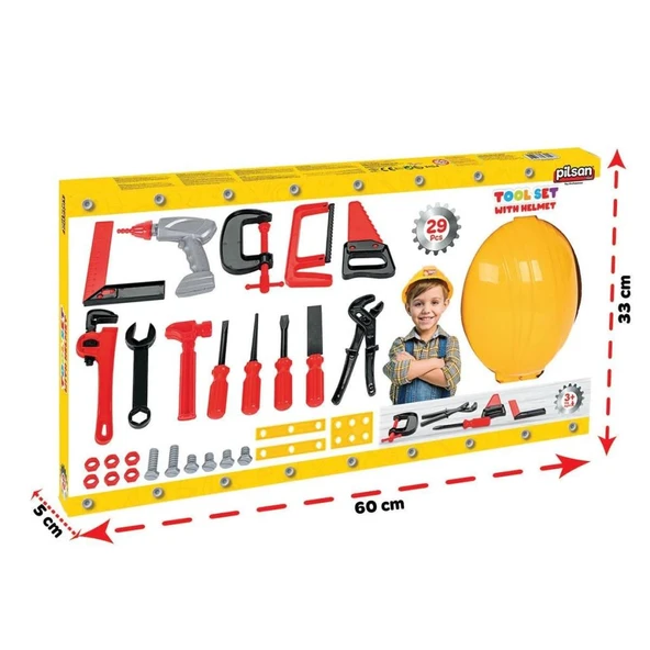Nessiworld 03 249 Pllsan Alet Seti Kasklı 29 Parça - 4