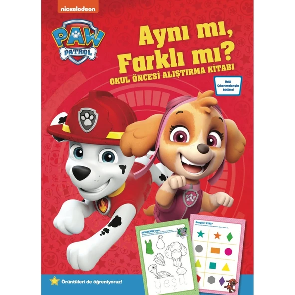 Nessiworld Paw Patrol Aynı mı Farklı mı? Okul Öncesi 38086BT