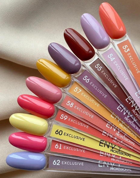 Envy Kalıcı Oje Exclusive Seri Pastel Lila 10gr No:056 - Resim 2