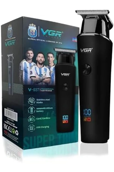 ARWOAN 500min Çalışma Süresi, 2000mAh Lityum Pil, Kablolu ve Kablosuz, Tip-C saç sakal tıraş makinesi - Resim 6