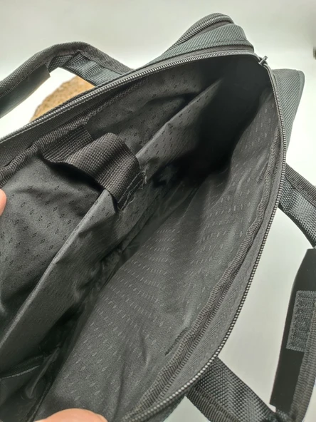 Orta Boy Leptop Bölmeli Güçlü Evrak Çantası - 3