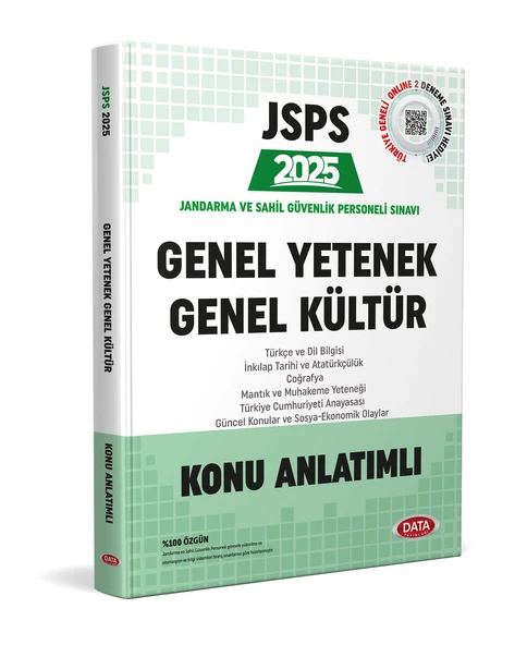 Data 2025 JSPS Jandarma ve Sahil Güvenlik Genel Yetenek Genel Kültür Konu Anlatımlı Hazırlık Kitabı ürün görseli 1