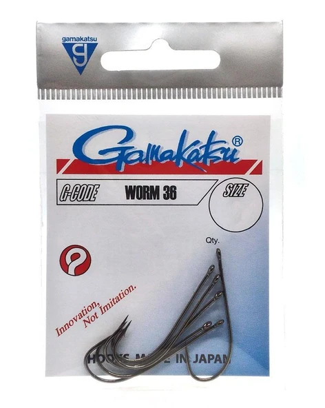 Gamakatsu Worm 36 Tırnaklı Olta İğnesi